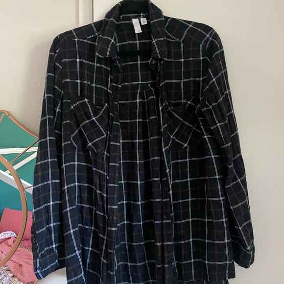 BP Nordstrom over sized flannel - Picture 2 of 2